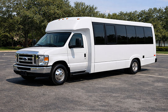 18-passenger minibus rental Homer City TX